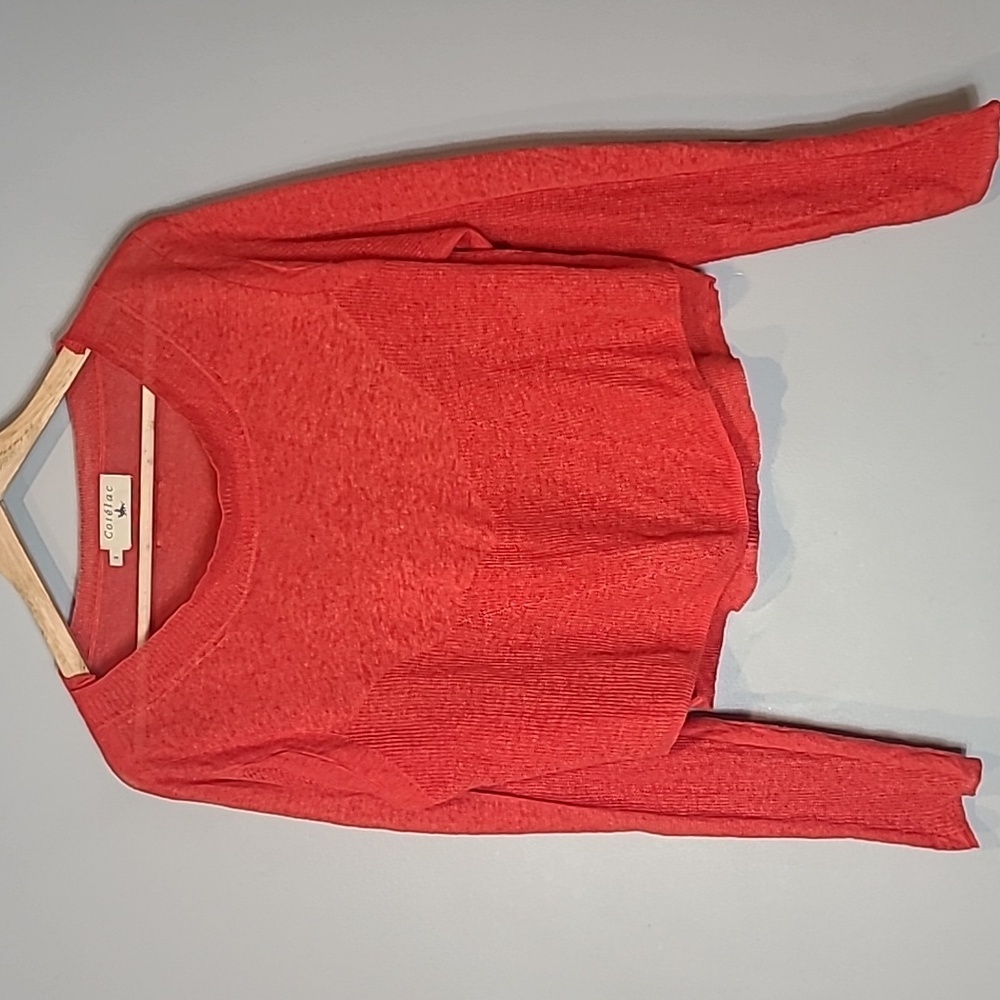 Cotelac sweater‎ Linen Comfy Crop Breathable Luxury Vacation Size 0